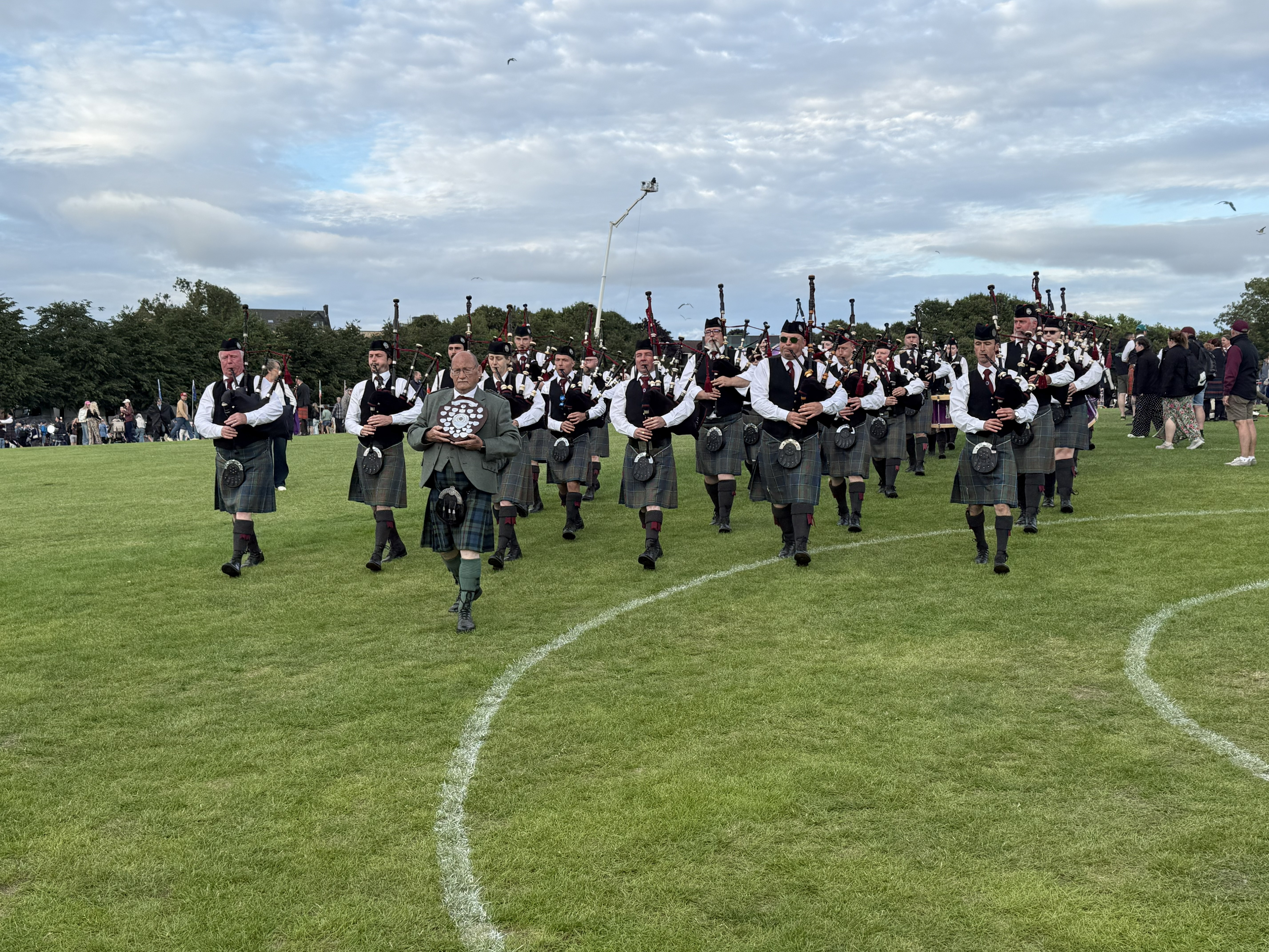 Stockbridge Pipe Band Grade 3B at the World Pipe Band Championships 2026